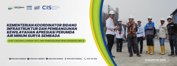 Kemenko Bidang Infrastruktur dan Pembangunan Kewilayahan Apresiasi PDAM