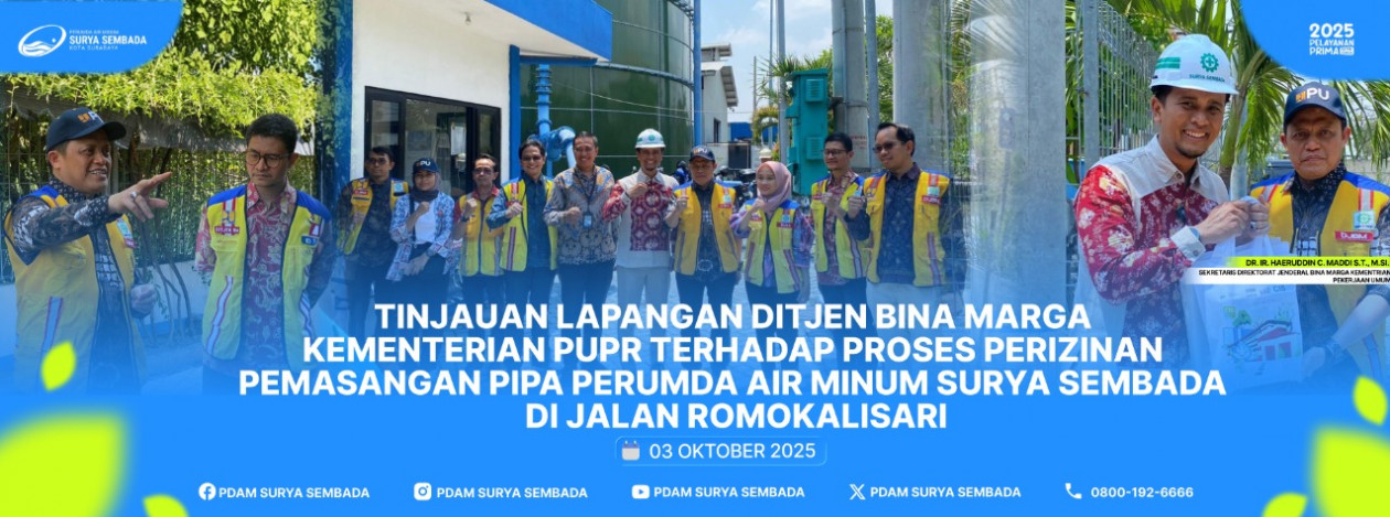 Tinjauan Lapangan Ditjen Bina Marga Kementerian PUPR